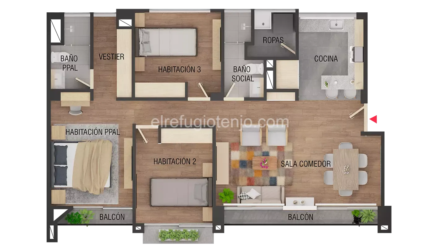 Apartamento Tipo 1